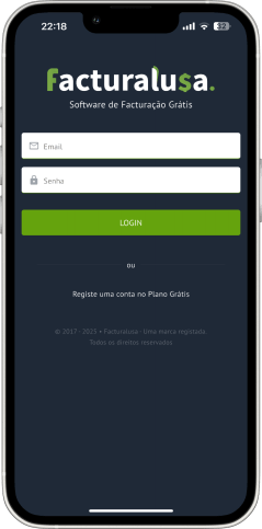 Facturalusa App - Login